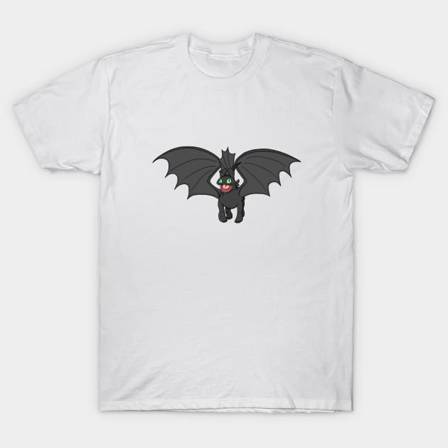 Mating Dance Toothless! T-Shirt by tromps